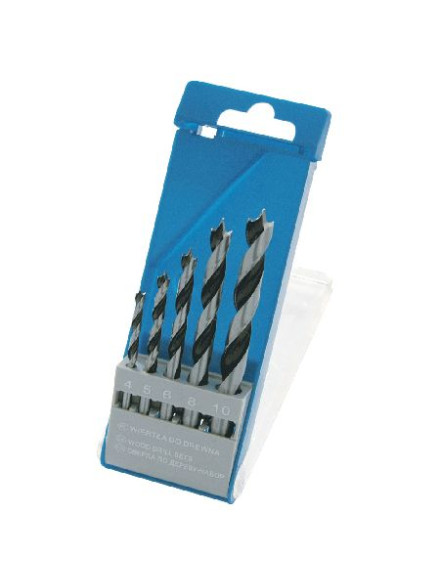 SET BURGHIE LEMN DIN OTEL 3-10MM - 8P.