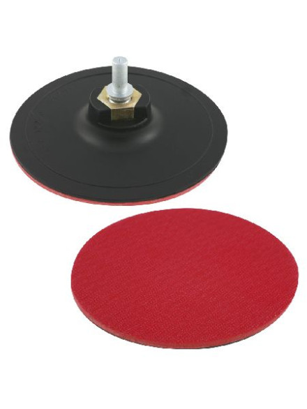 SUPORT DISC ABRAZIV AUTO-ADEZIV CU TIJA-FILET / 125MM