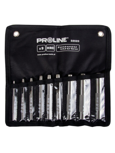 SET PERFORATOARE 2.5-10.0MM - 9P.