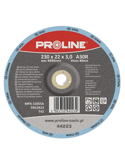 DISC DEBITARE METAL DEPRESAT 125X2.5MM / A36S