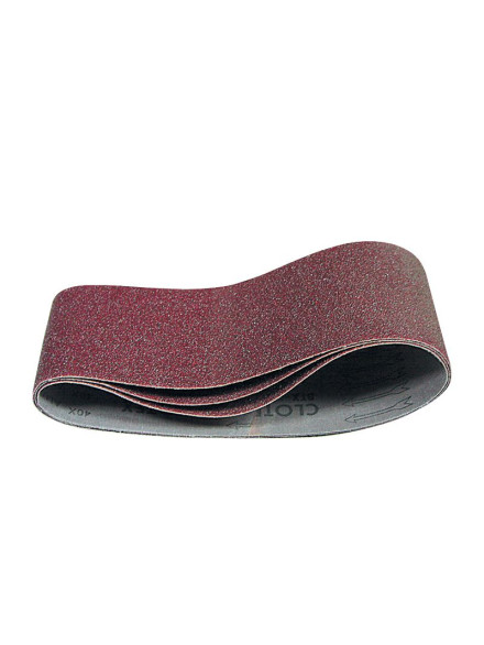 BANDA CIRCULARA ABRAZIVA 75X457MM - GR.100, 10/SET