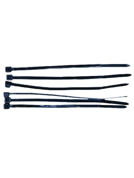 FASETE LEGATURA NEGRE 3.6X300MM, 100/SET