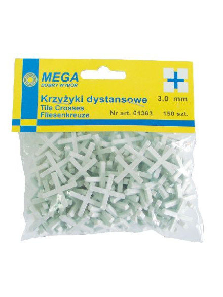DISTANTIERE FAIANTA TIP CRUCE 4.0MM, 100/SET