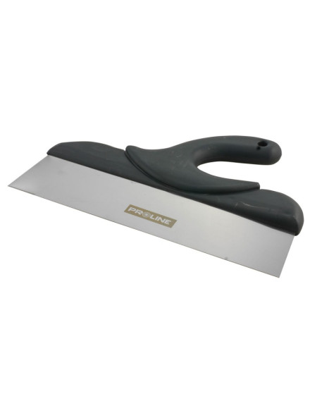 SPATULA INOX CU MANER PLASTIC CURBAT 350X95MM