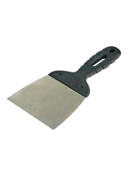 SPACLU INOX CU MANER PLASTIC 100MM