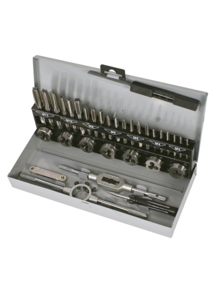 TRUSA TAROZI SI FILIERE HSS CU ACCESORII M3-M12 - 32P.