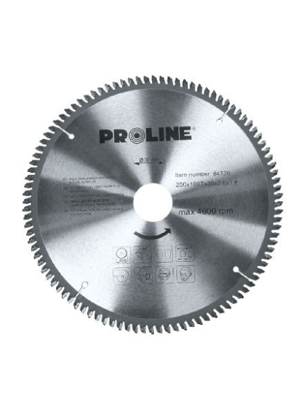 DISC CIRCULAR PENTRU METAL CU DINTI VIDIA 210MM / 100D.