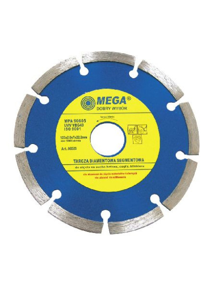 DISC DIAMANTAT SEGMENTAT 115MM