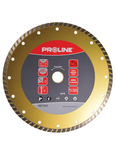 DISC DIAMANTAT TURBO SUPER DUR 230MM