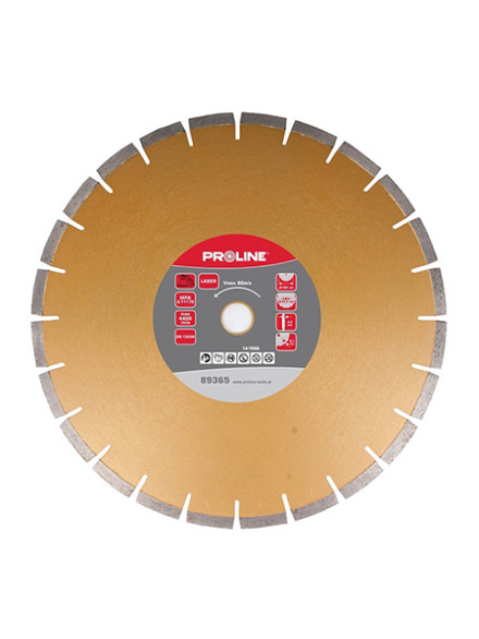 DISC DIAMANTAT SEGMENTAT LASER DE GRANIT 350MM / 25.4MM
