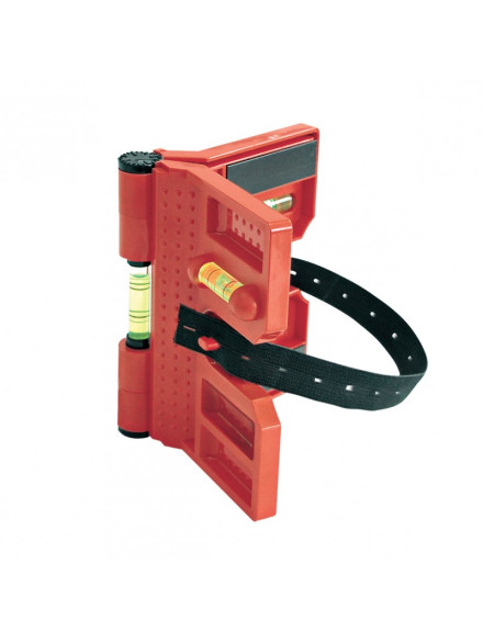 NIVELA PLASTIC MAGNETICA PENTRU STALPI / 3 BULE - 135MM