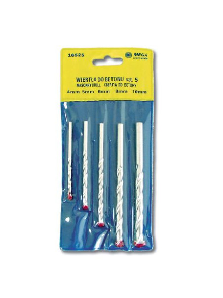 SET BURGHIE ZIDARIE 3-10MM - 8P.